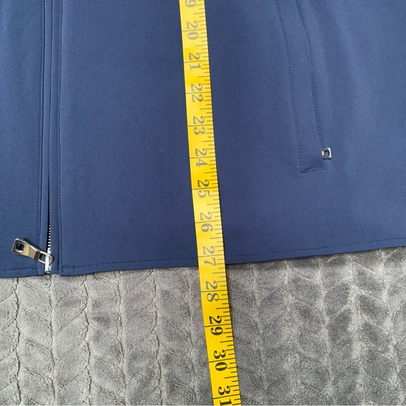 Peter Millar Vest Mens XXL 2XL Navy Blue Crown Crafted Jacket Full Zip Pockets - Picture 15 of 15